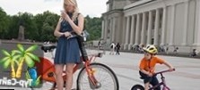 Вильнюс предоставляет в аренду оранжевые велосипеды