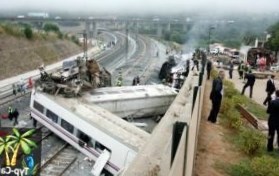 Испания: Потерпевший крушение поезд превысил скорость более, чем вдвое?
